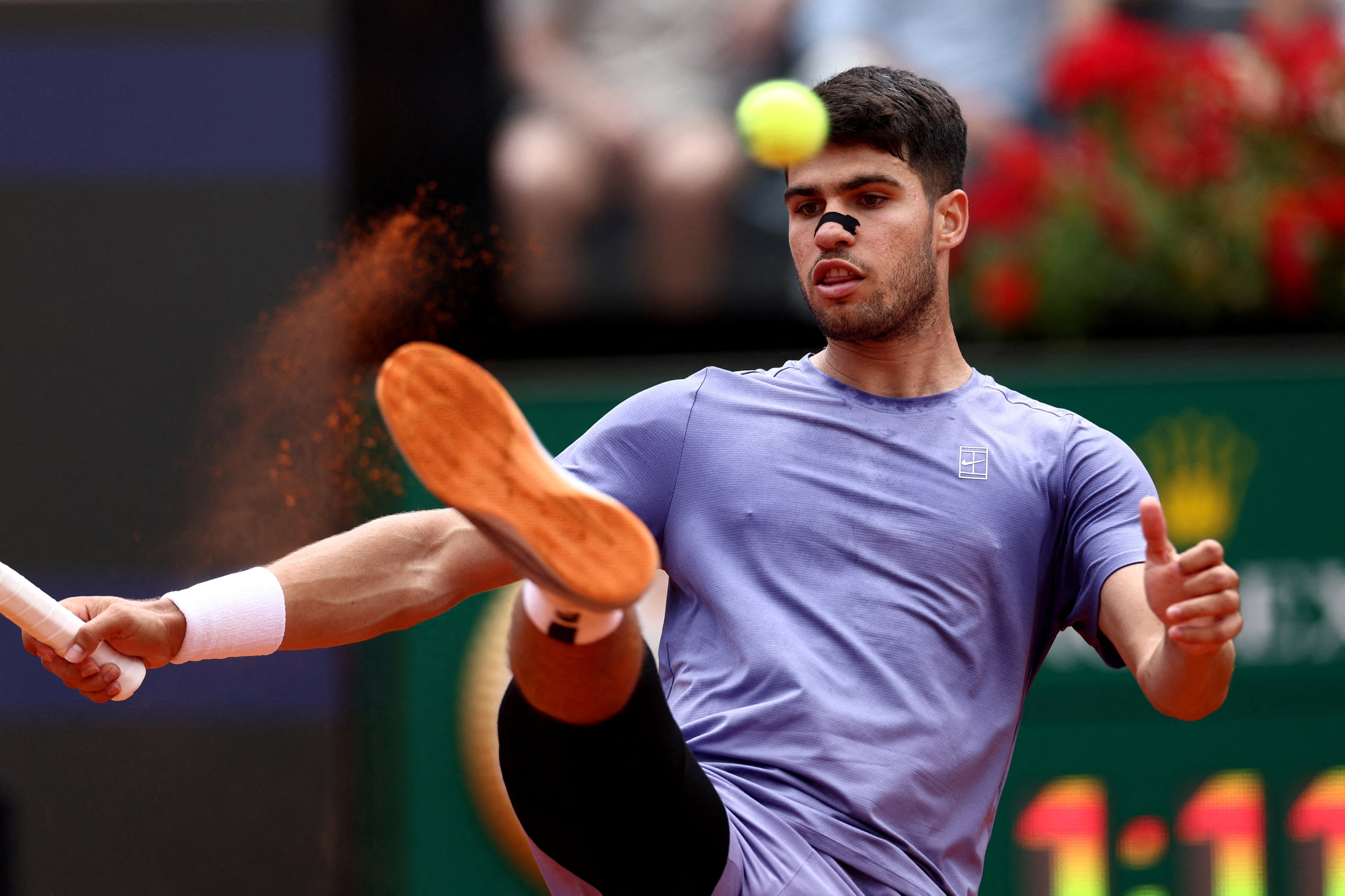 テニス＝アルカラスが復帰戦で快勝、ズベレフも3回戦進出　イタリア国際