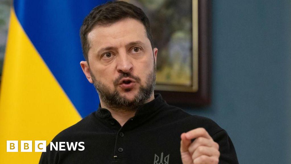 ゼレンスキーは、トランプがウクライナ・ロシアの話し合いを要求した後、プーチン大統領に会うように彼に会うように挑戦します