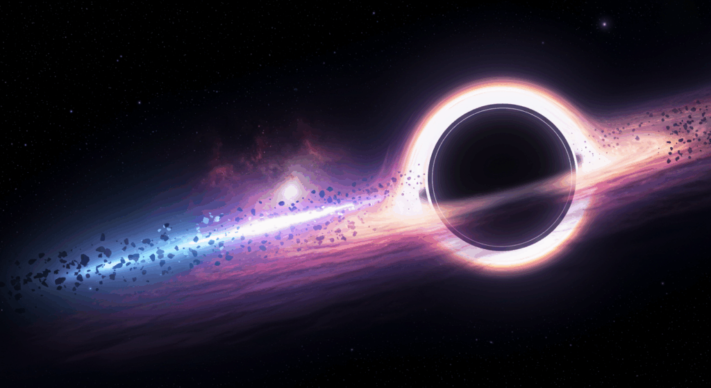 XRISM衛星が観測した超大質量ブラックホール「弾丸風」の正体 - 光速の3分の1で放出される塊状構造を発見 - innovaTopia - （イノベトピア）