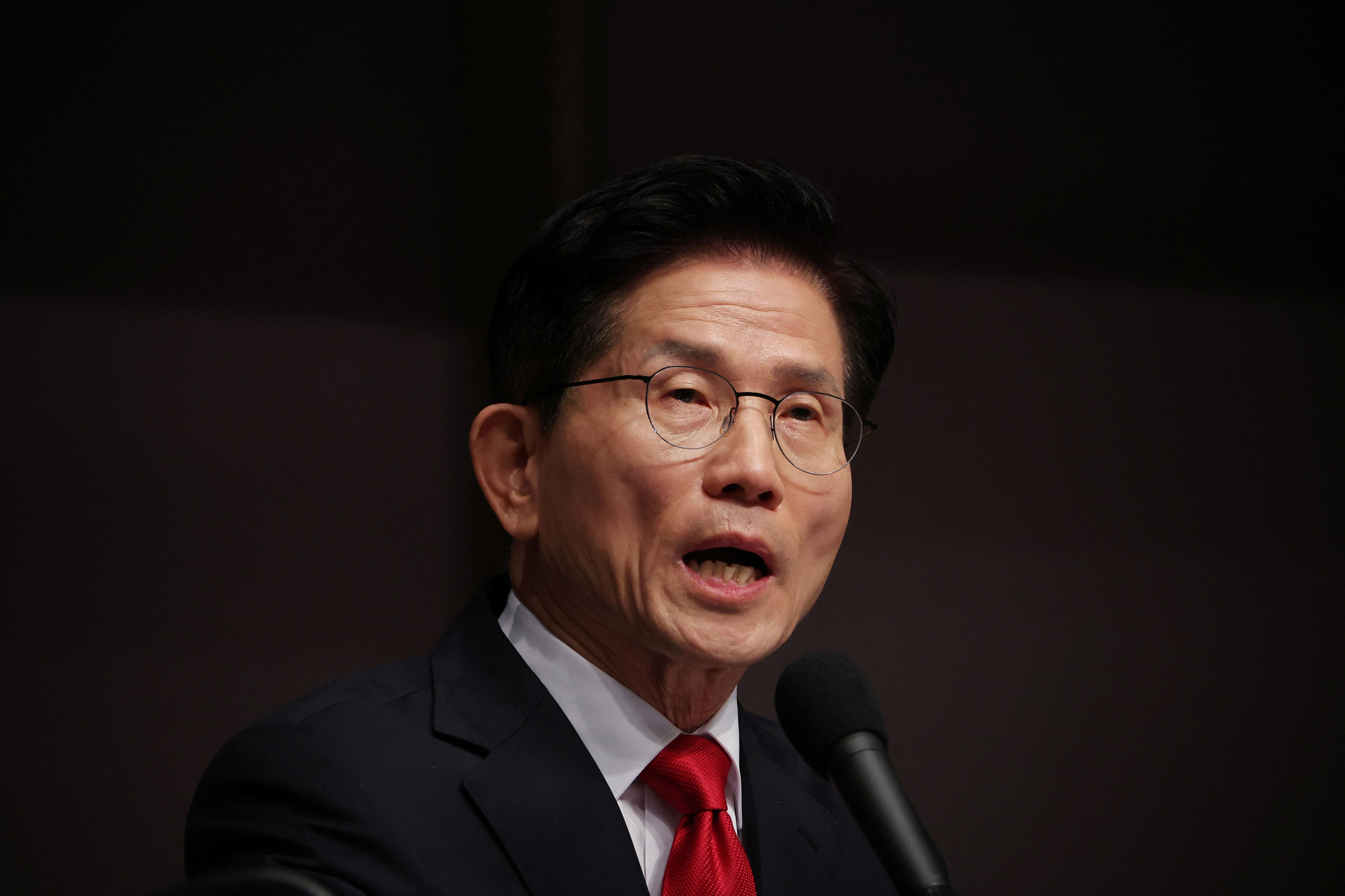 韓国大統領選、与党の金氏が候補一本化で党批判　提訴も視野