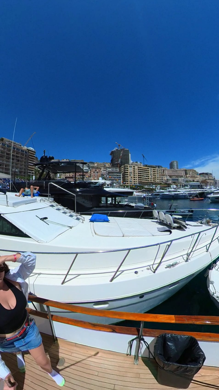 モナコF1グランプリのいくつかの最後のスペース。