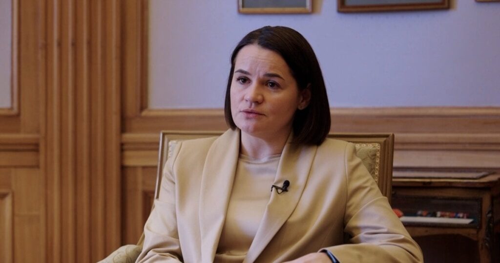 Tsikhanouskayaは、移民の圧力が高まっているにもかかわらず、バルト諸国にベラルーシの国境を閉鎖しないように促します
