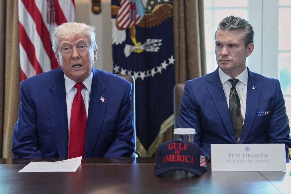 ウクライナは、トランプが援助を止めるためにピート・ヘグセスの命令を「気づかない」と報告するために反応します