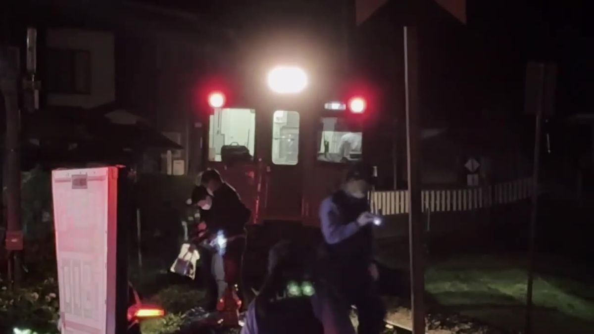 列車にはねられ高齢女性死亡　身元の特定急ぐ　JR山田線　岩手県盛岡市