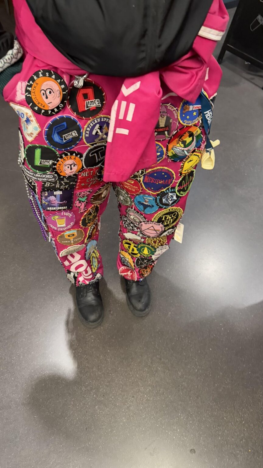 Vappuの学生オーバーオール