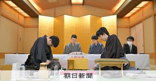 将棋名人戦 第5局 藤井名人が3連覇 永瀬九段を退ける