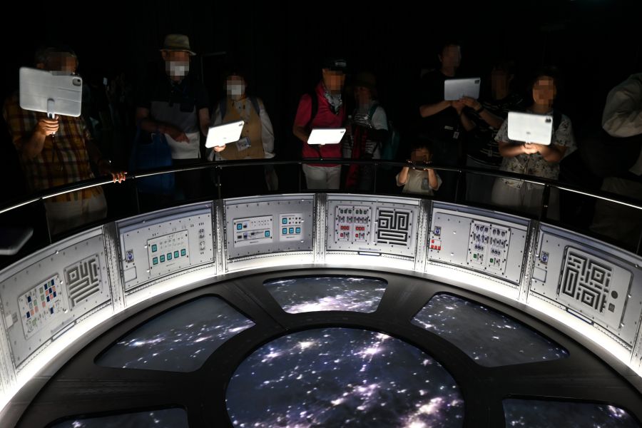 最後は、宇宙から観たカナダを体験（撮影5月20日：大阪・関西万博）