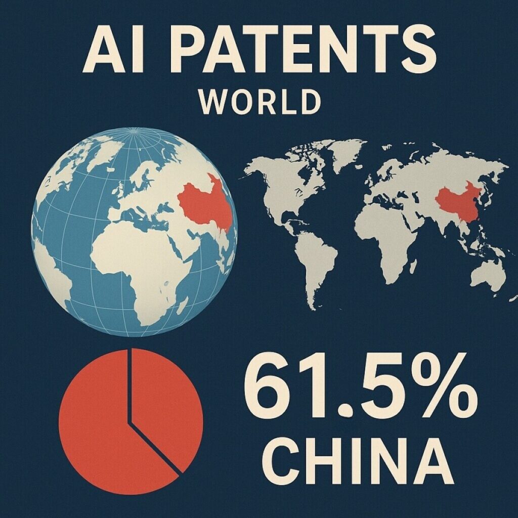 昨年世界の生成AI特許で中国が占める割合が61．5％に―香港メディア