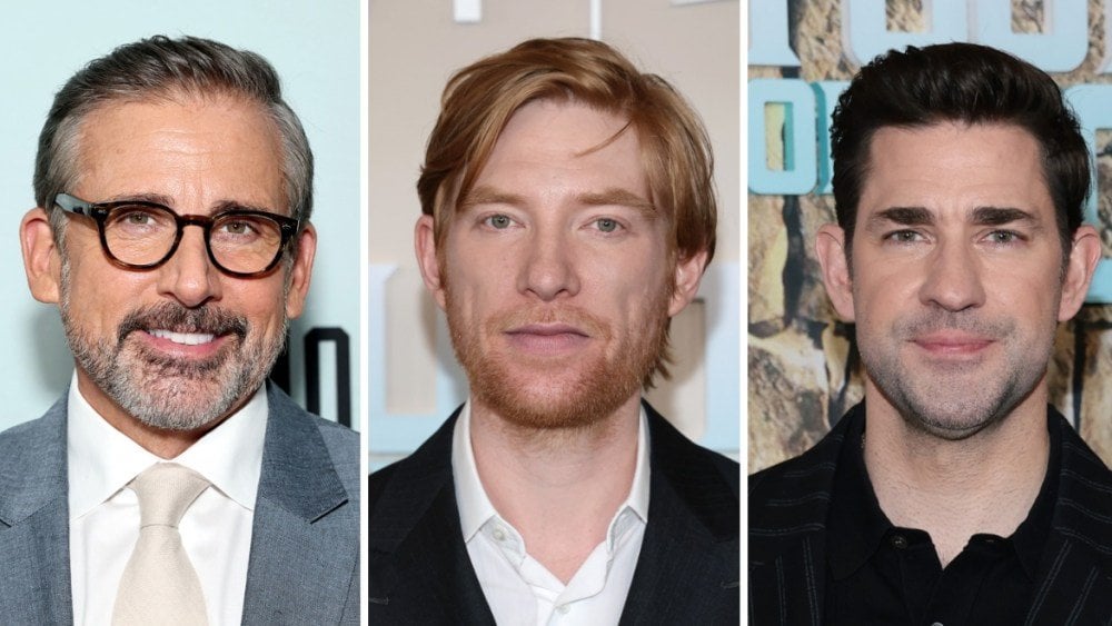 Domhnall Gleesonは、Steve CarellとJohn Krasinskiが彼に「オフィス」スピンオフ「The Paper」に参加するように勧めたと言います。
