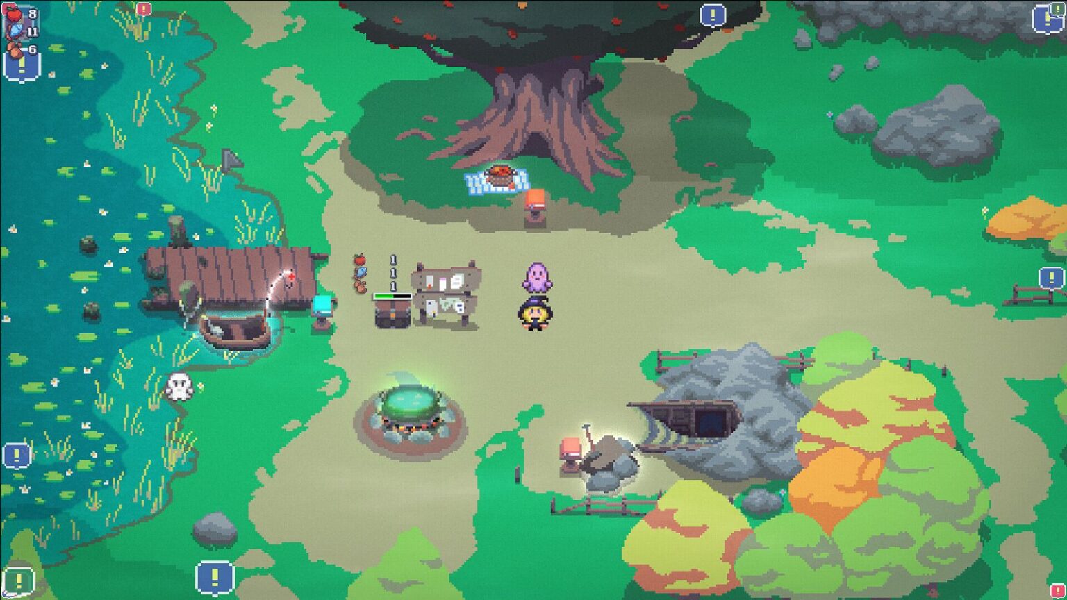 放置系インフレRPG『Cauldron』人気ぐんぐん伸ばし大盛況。平和なリンゴ拾いミニゲームがいつの間にか“弾幕STG化”する、シュール稼ぎいろいろゲーム - AUTOMATON