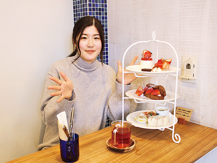 「初めての素敵なアフタヌーンティーで優雅な気分になれました！」by.奈々子