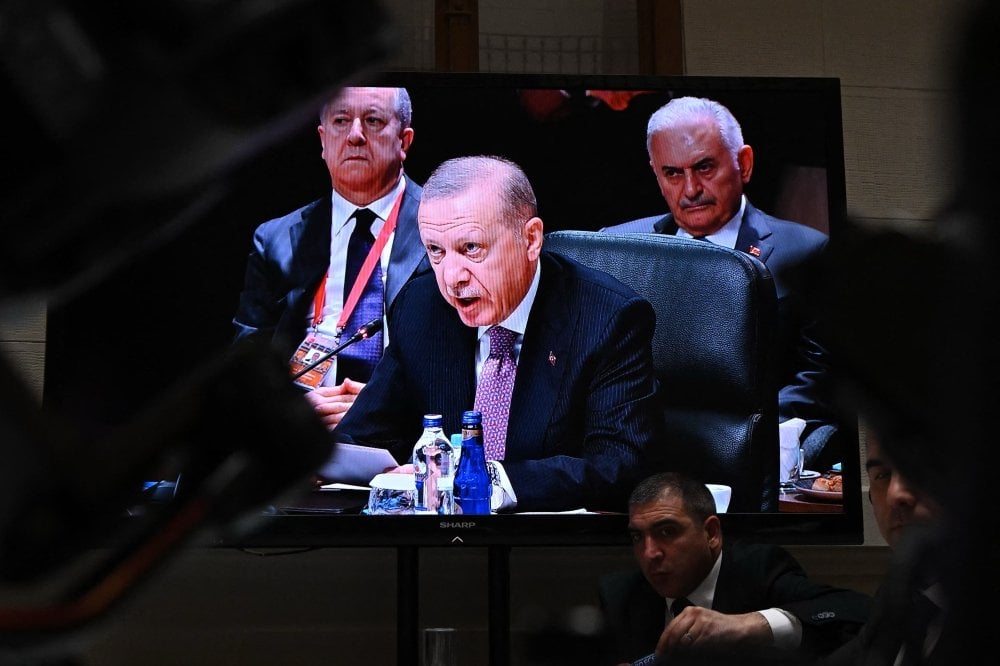 TurkiyeのErdoganは人口の危機を宣言し、LGBTの「ファシズムと抑圧」を出生することを非難します