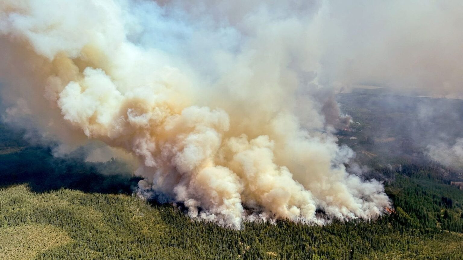 カナダでは90を超える山火事が制御不能です。