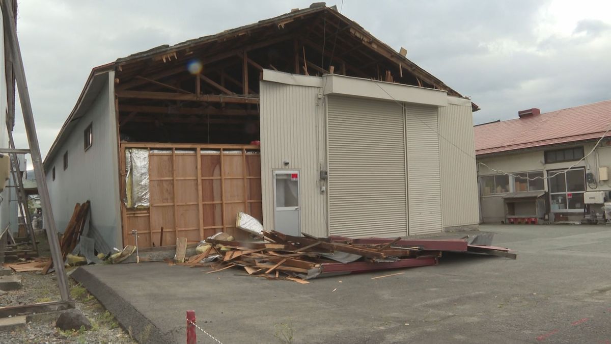 山形県内の強風被害　1人が重傷　建物被害16件　山形市や上山市で300戸が一時停電も