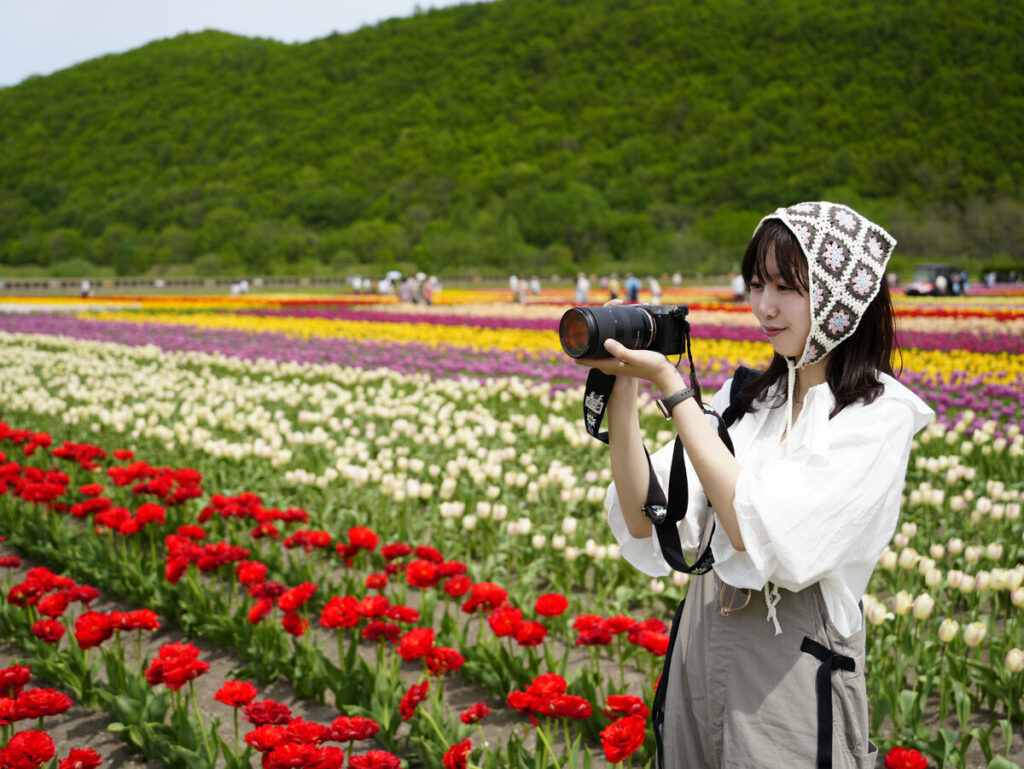 SODANE - オホーツクでお花探しの旅！見ごろのチューリップと芝桜に囲まれて春爛漫