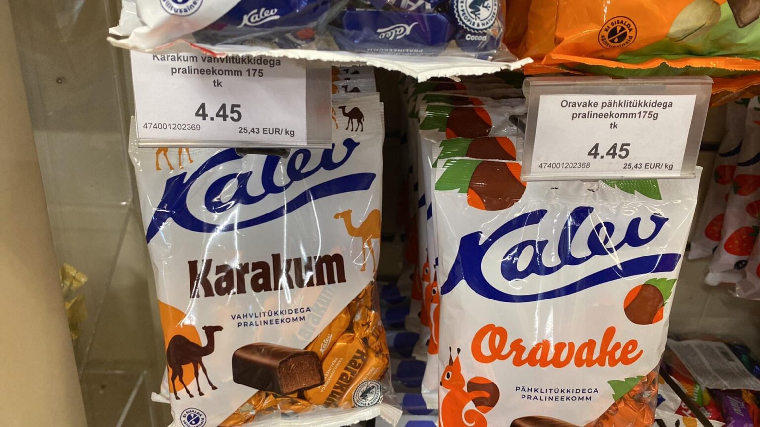 Kalevのキャンディーは高級品になりました。他に誰がエストニアのキャンディーを買うのですか？