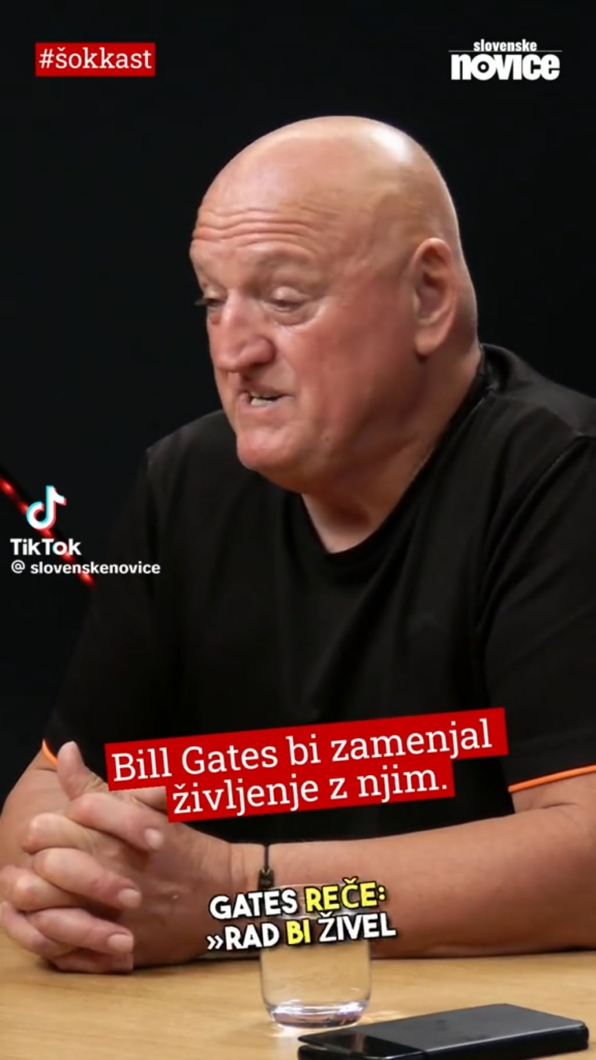 マーティン・ストレルは、ビル・ゲイツが彼の人生をうらやましいと言います