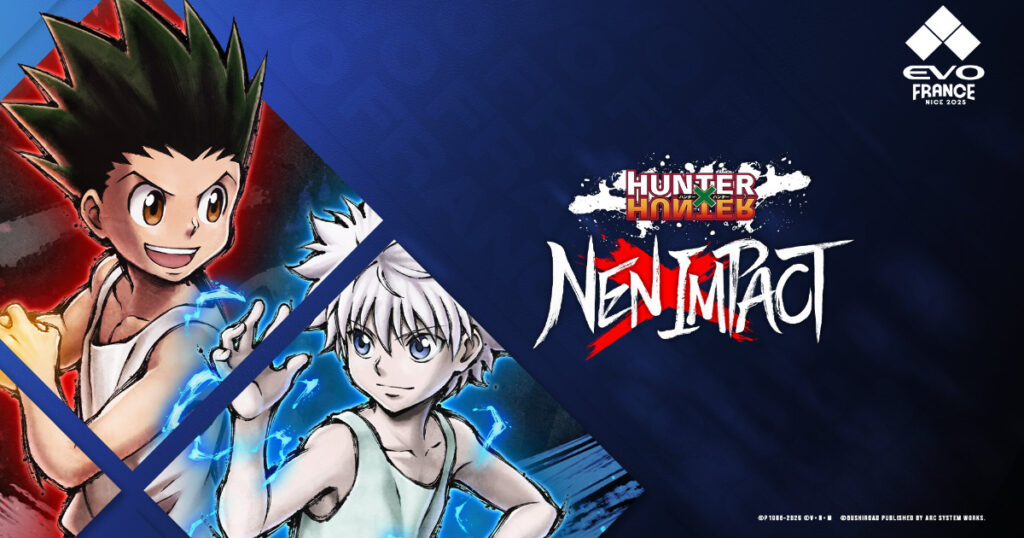 格闘ゲームの祭典「EVO France 2025」のメインタイトルに「HUNTER×HUNTER NEN×IMPACT」が採用！「EVO Japan 2025」では試遊出展も