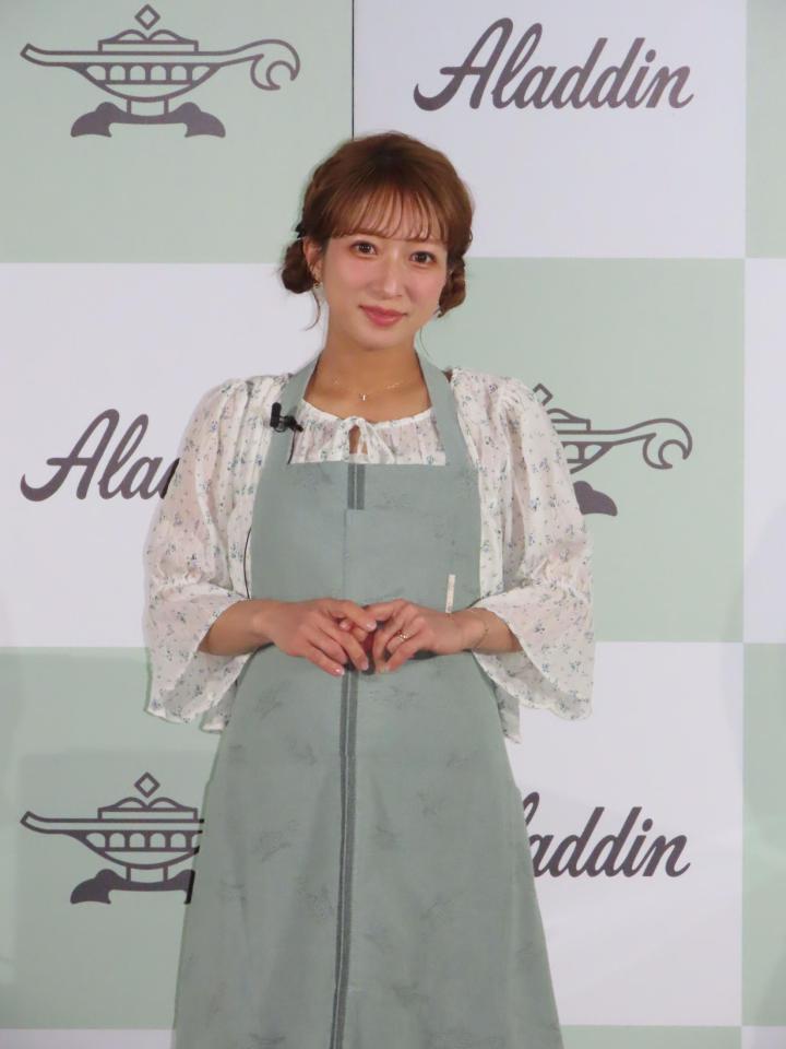 第５子妊娠中の辻希美 ふっくらお腹のエプロン姿 つわりは「つらかった」が今は笑顔「大丈夫」 - デイリースポーツ
