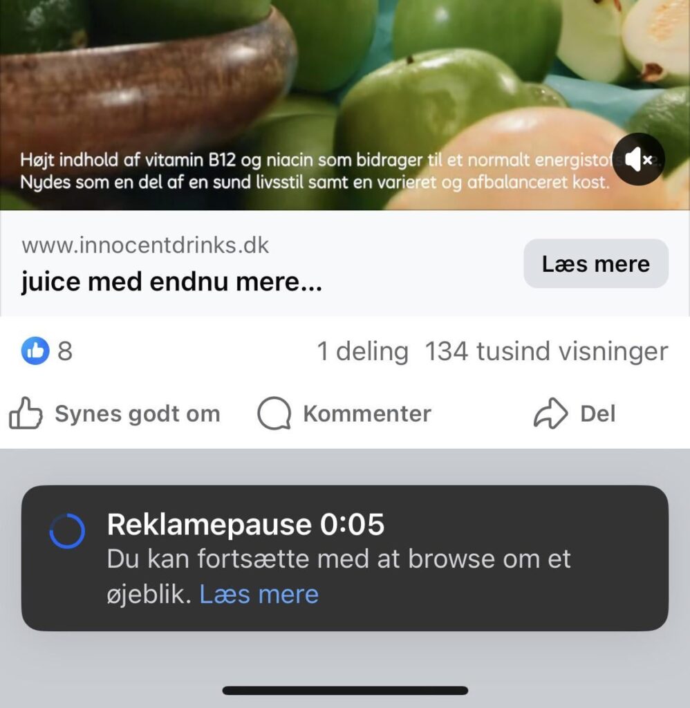 私はデンマークのFacebookでの強制広告の唯一の犠牲者ですか？