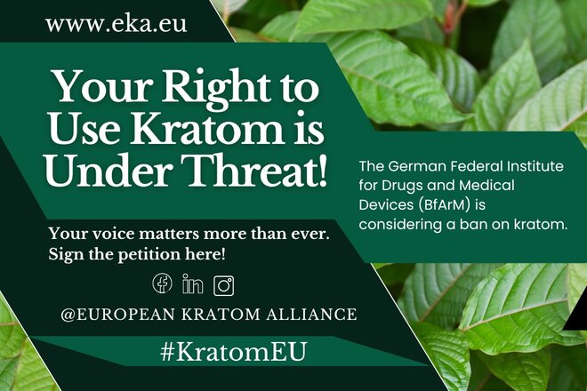 Act now to avert the ban on kratom in Germany