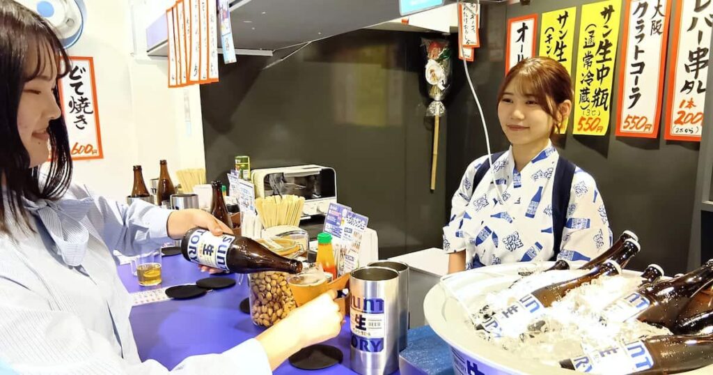 ビール冷えてますよ 氷水たらい、認定店も続々 大手2社「見える化」で若年層取り込み