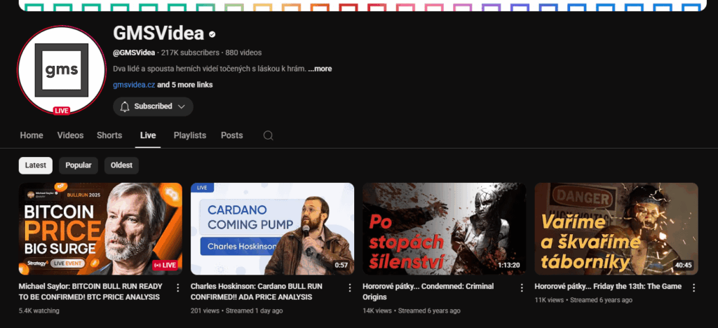 一部のビットコインマザーファッカーは、YouTubeでGMSVIDEをハッキングしました。