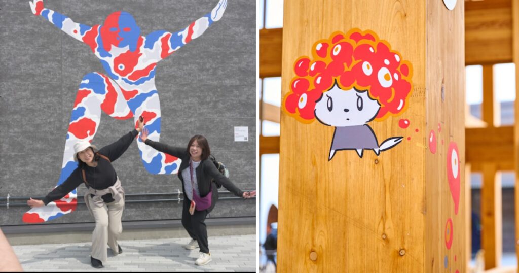 大阪万博はアートまみれ!? 壁にミャクあり柱にニヤリ…25作品共演 - 日本経済新聞