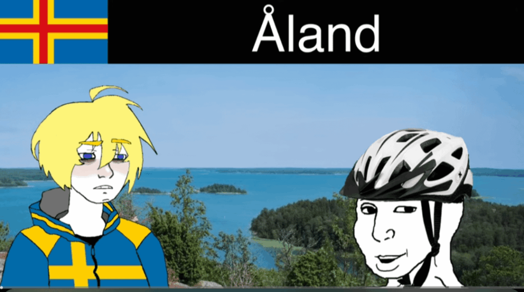 説明された地域：Åland？