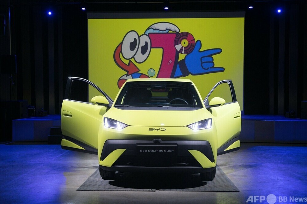 中国製電気自動車 英国で人気急上昇　写真1枚　国際ニュース：AFPBB News