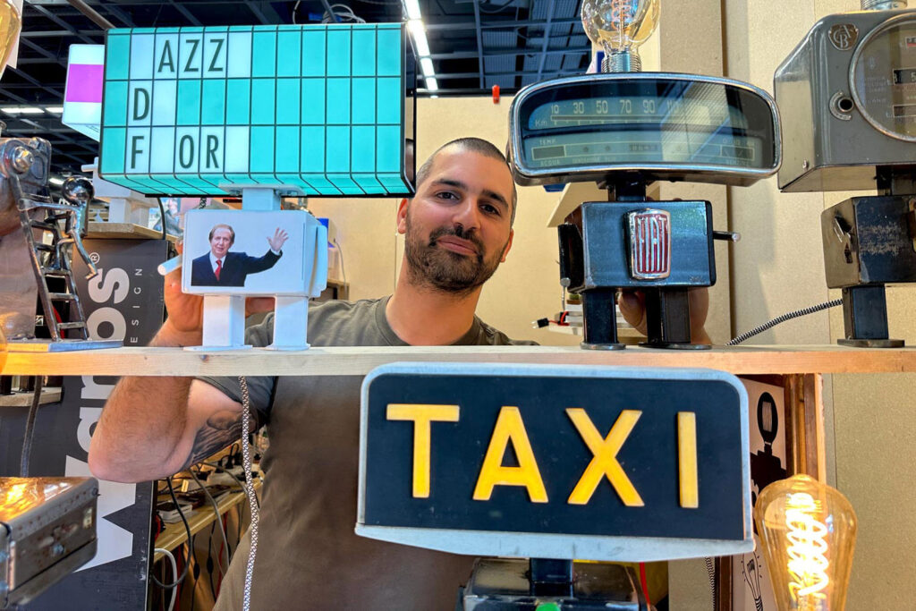 第909回：古タイヤやメーターをおしゃれアイテムに！ イタリアの職人が託す思い