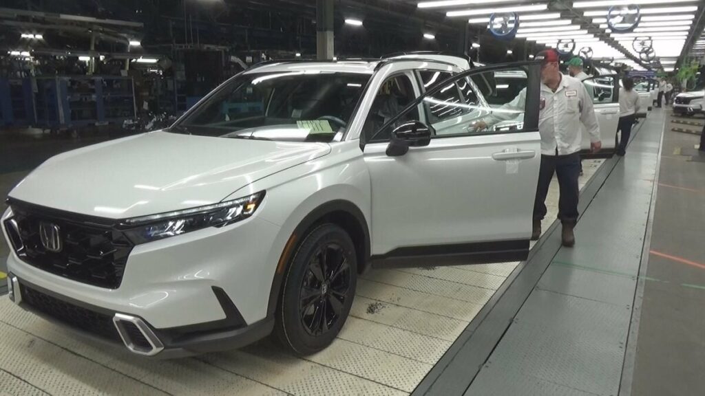 ホンダ アメリカでのハイブリッド車の生産を強化 トランプ政権下の市場変化に対応 部品の現地調達も増加へ | TBS CROSS DIG with Bloomberg - TBS NEWS DIG