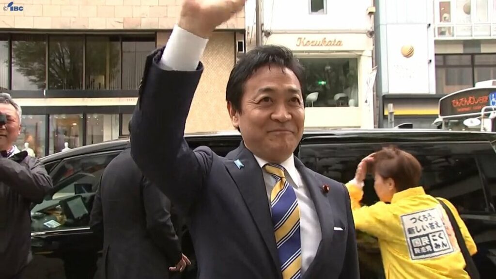 国民民主党・玉木代表が岩手訪問 大船渡市を視察 盛岡市では街頭演説で支持呼びかけ | IBC NEWS | IBC岩手放送 - TBS NEWS DIG