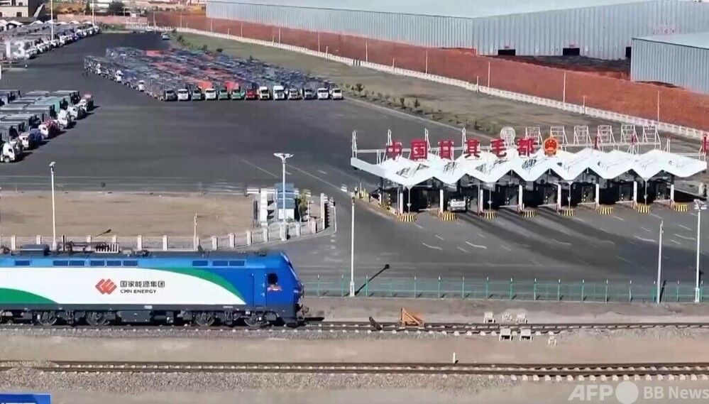 中国とモンゴルを結ぶ2番目の鉄道が着工　写真1枚　国際ニュース：AFPBB News