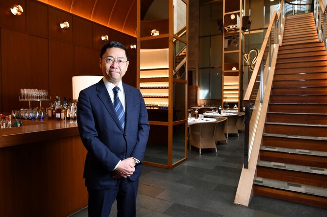 神楽坂のフランス料理店「ラリアンス」を運営する熊谷誠社長