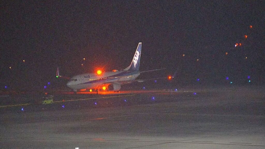 広島で航空機が工事現場に突っ込む