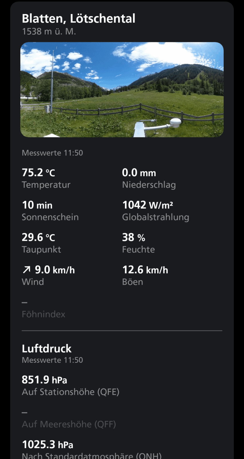 ブラッテンの75°C