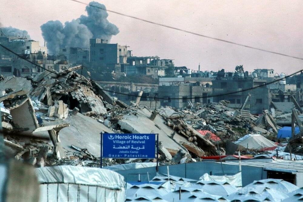 イスラエル内閣、ガザ「征服」含む計画承認