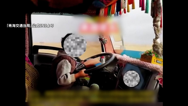 【あ然】大型トラック運転手まさかの3歳児？中国で運転している動画が投稿され「免許取り消すべき」など批判殺到…公安当局が父親を叱責（FNNプライムオンライン） - ｄメニューニュース