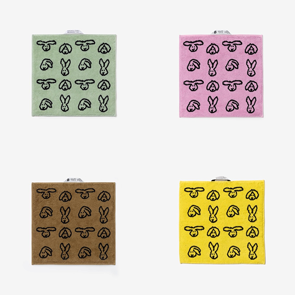 WARMGREY TAIL バニーバニー ハンドタオル