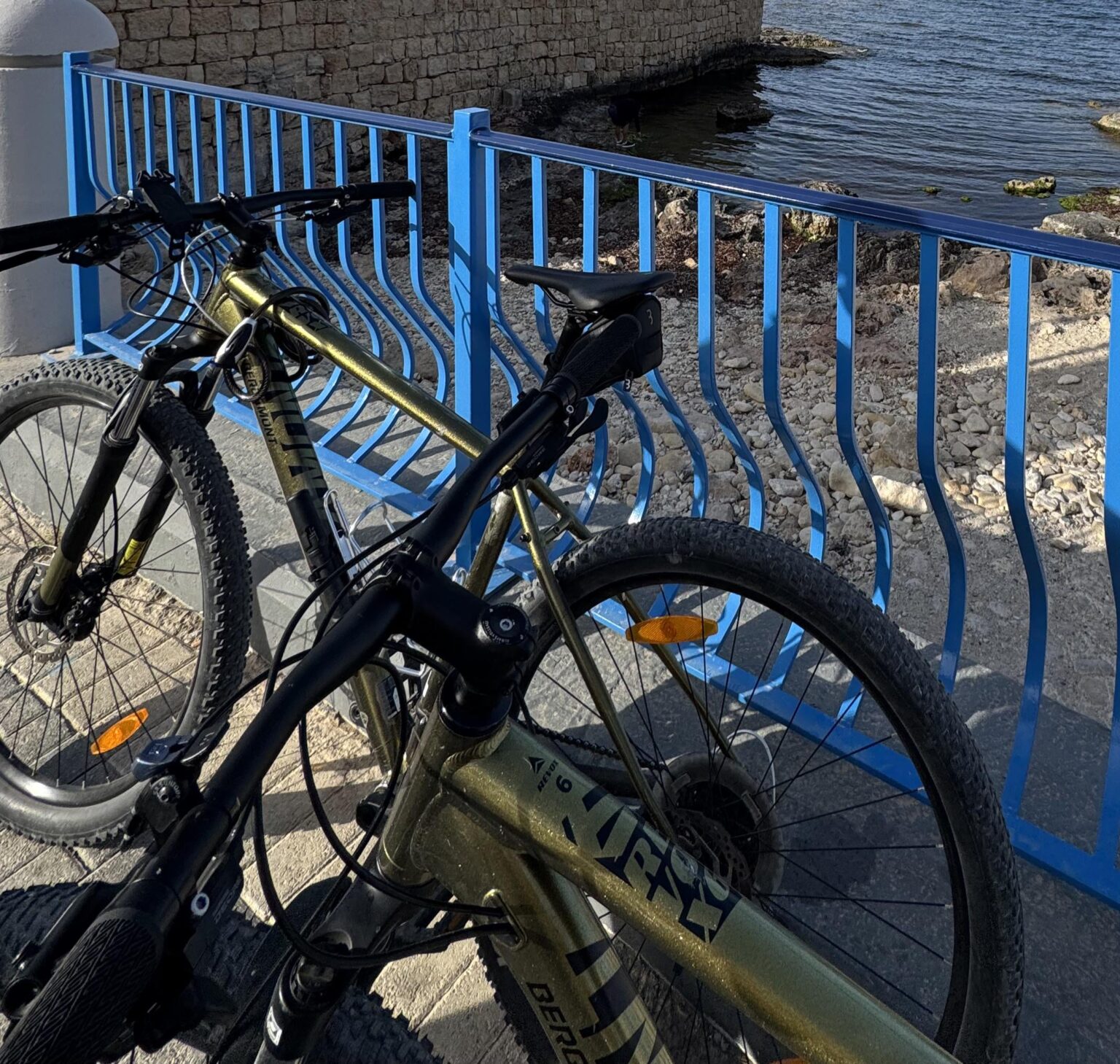 私たちのマウンテンバイクは盗まれました