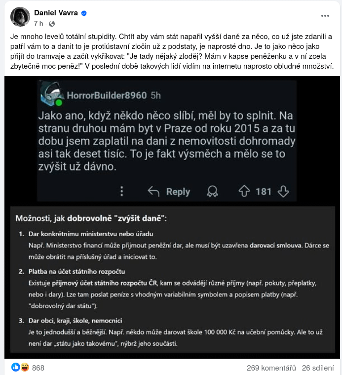 Van VavraはRedditを発見しました