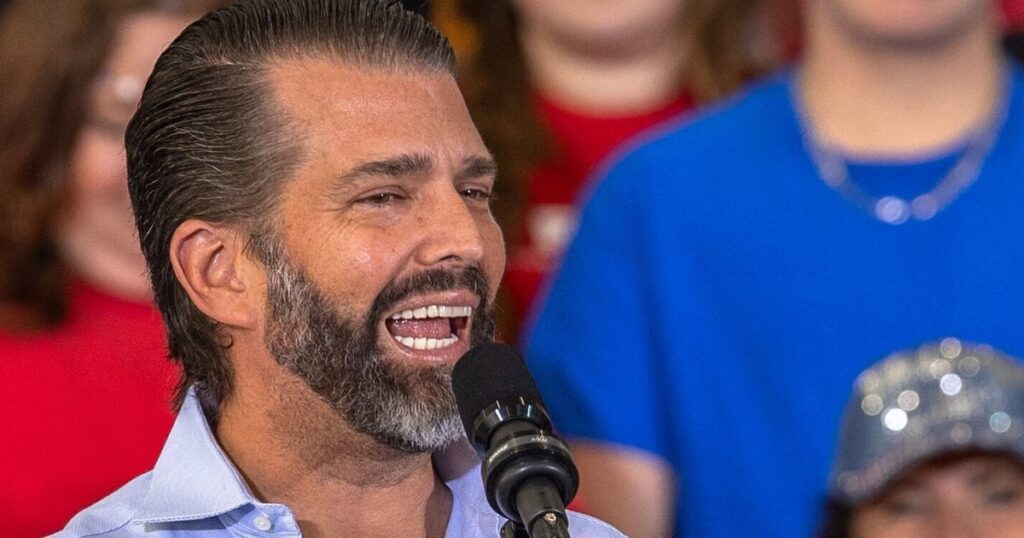 ドナルド・トランプ・ジュニアは、バイデンの癌についての「嫌な」投稿を引き裂いた