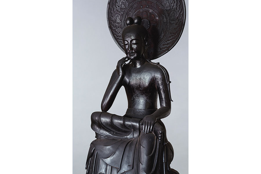 国宝 菩薩半跏像（伝如意輪観音）飛鳥時代・7世紀 奈良・中宮寺［展示期間：5月20日～6月15日］