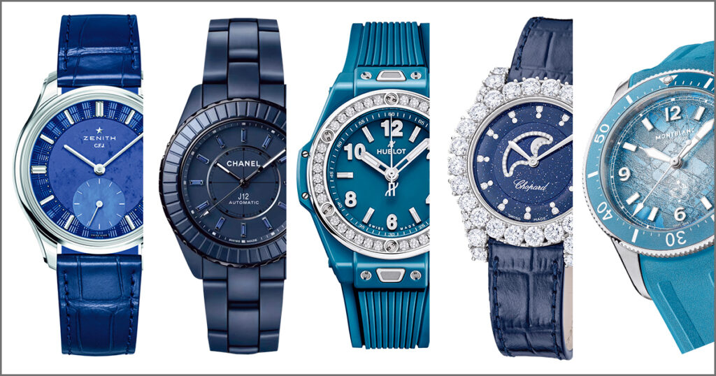高級時計のトレンドカラーは、ブルー。「シャネル」の青い“J12”開発秘話も　2025年「ウオッチズ・アンド・ワンダーズ」 - WWDJAPAN