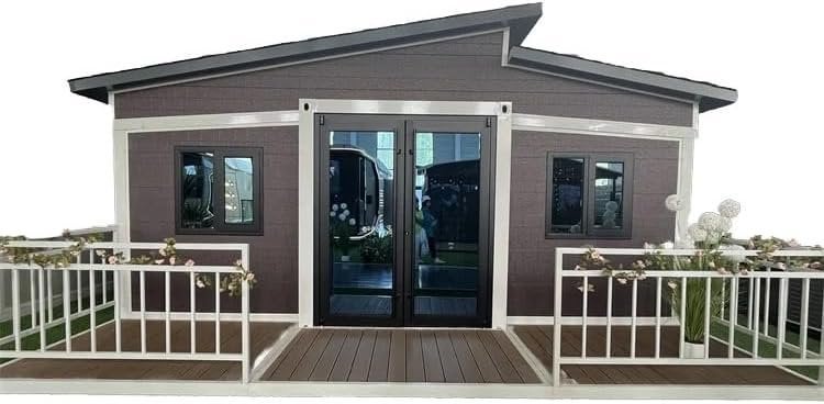 Amazonは、$ 19k未満で広々としたフロントポーチを備えたモダンで完全に組み立てられた小さな家を販売しています