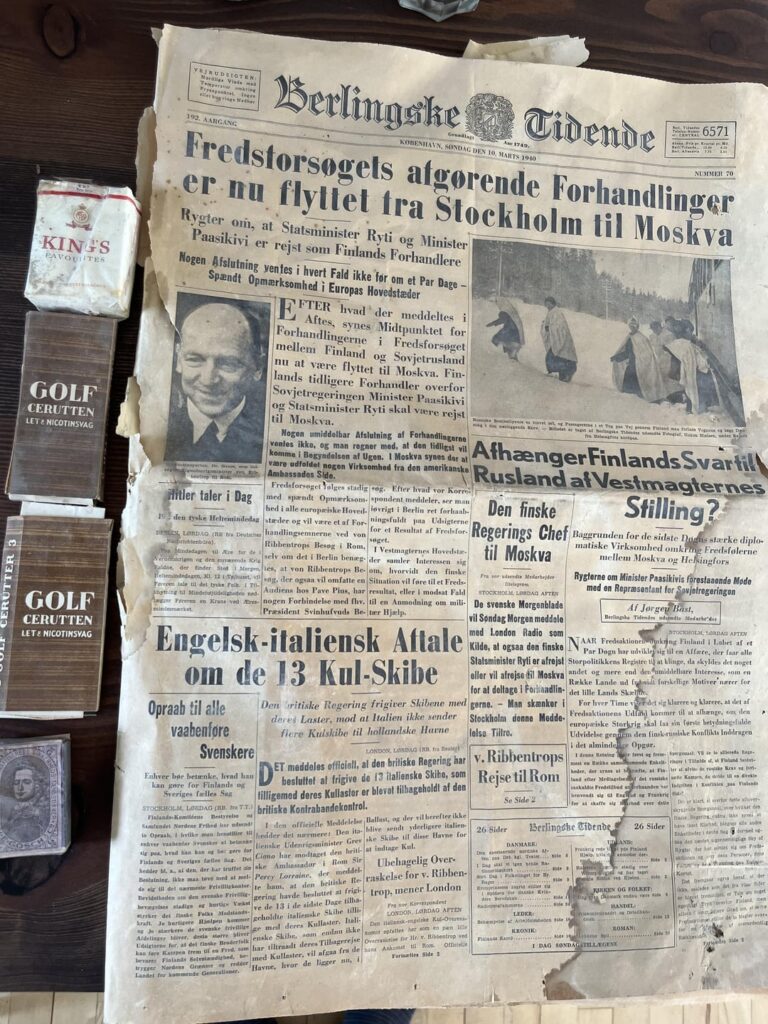 1940年とmmからBerlingske Tidendeを完成させます。