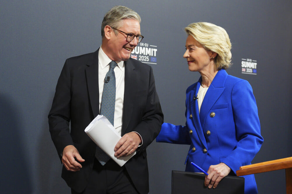 The UK and the EU hail a new chapter as they sign fresh deals 5 years after Brexit