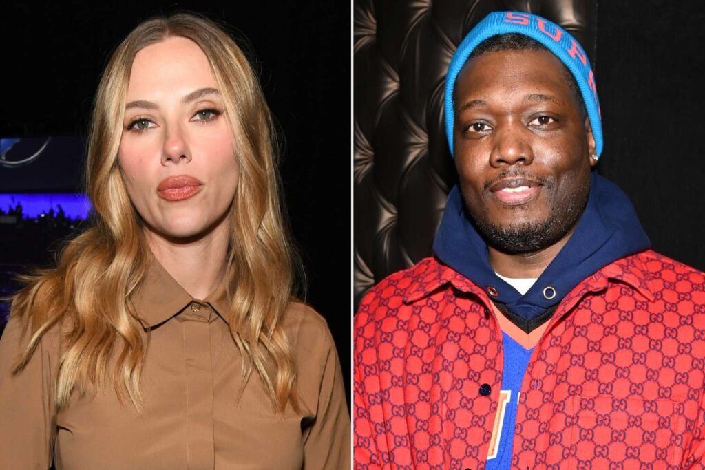 スカーレット・ヨハンソンは、ローストビーフSNLジョークの後、彼女が「マイケルチェ」を「燃やす」とヒントする：「報復が予想されるべきだ」