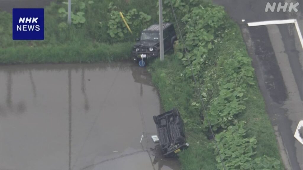 北海道 砂川 車の衝突事故 軽乗用車に乗る親子2人が死亡